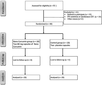 Evaluating the effects of curcumin nanomicelles on clinical outcome and cellular immune responses in critically ill sepsis patients: A randomized, double-blind, and placebo-controlled trial